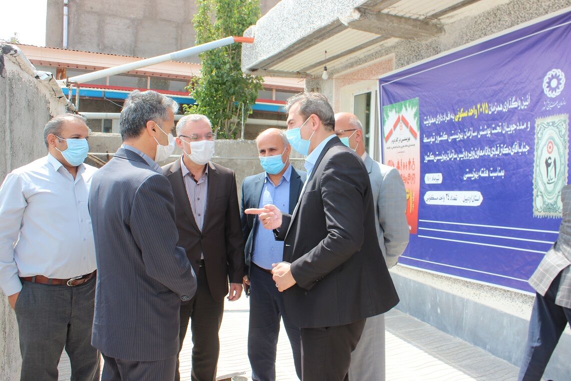  ۲۸۵ واحد مسکونی مددجویی در استان اردبیل احداث شد