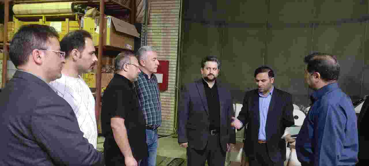 بازدید مدیر کل صمت استان اردبیل از کارخانه نساجی اردبیل و شرکت آتا ماشین