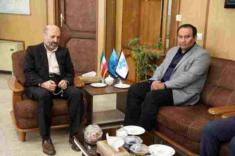 سرپرست نوسازی مدارس استان با مدیرکل صدا و سیمای مرکز اردبیل دیدار کرد