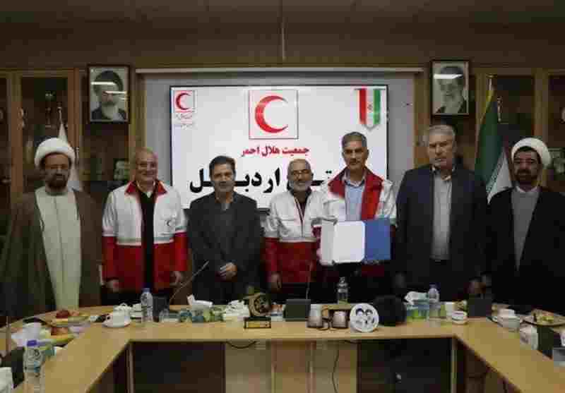 یرج آقایی به عنوان مدیرعامل جدید جمعیت هلال احمر استان اردبیل معرفی شد